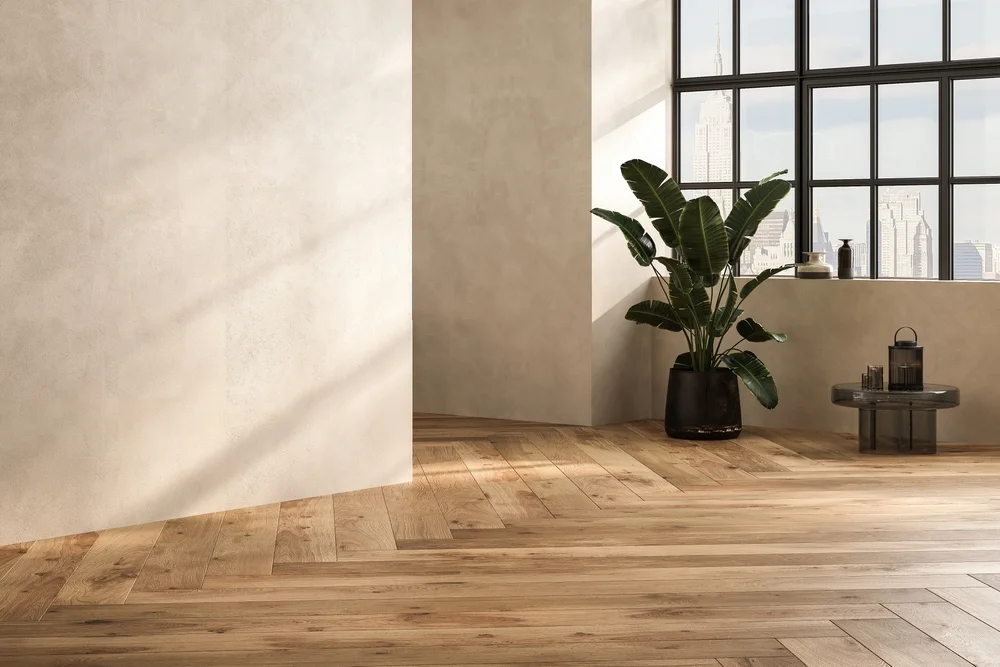 clean wood floor